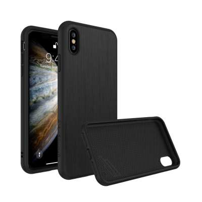 Coque Rhinoshield SolidSuit Metal Brosse pour iPhone XS Max – 