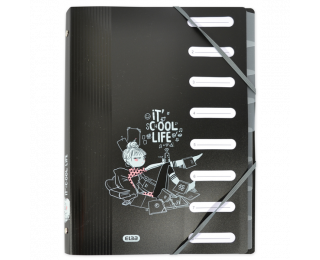 Trieur School Life – ELBA – A4 – 8 positions – Noir/Téléphone