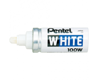 Blister Marqueur – Pentel – Pointe large – Blanc