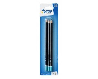 3 crayons graphite 3B – TOP OFFICE