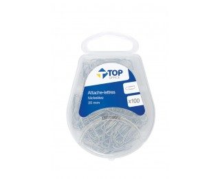 100 attache-lettres – TOP OFFICE – 25 mm