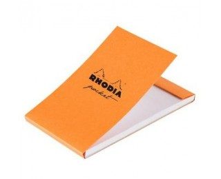 Bloc-notes pocket 8×12 cm – RHODIA – Petits carreaux