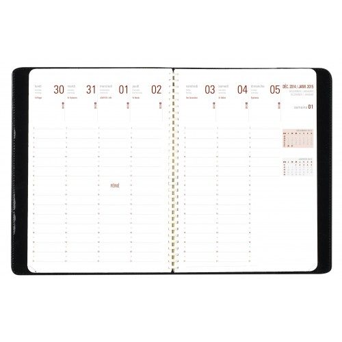 Agenda semainier 27 Malmo – OBERTHUR – 21×27 cm