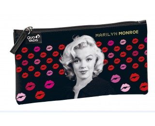 Trousse plate Marilyn Monroe Kiss – QUO VADIS – 1 compartiment