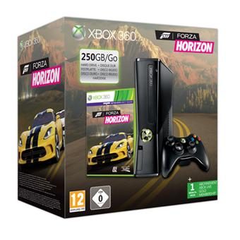 Console Xbox 360 250 Go Microsoft + Forza Horizon