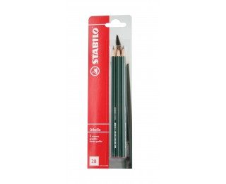 Lot de 3 crayons graphite Othello 2B – STABILO