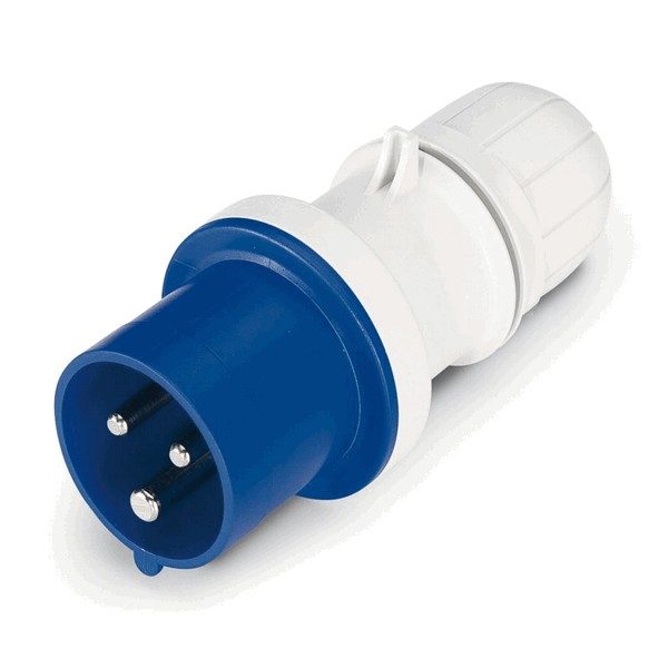 Prise de quai mâle Plastimo – 16A – 230V – 2P+T – IP44