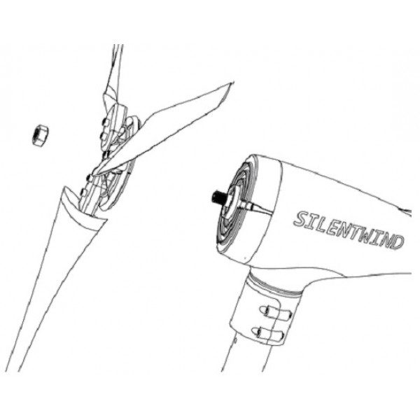 Pièces détachées éolienne SilentWind