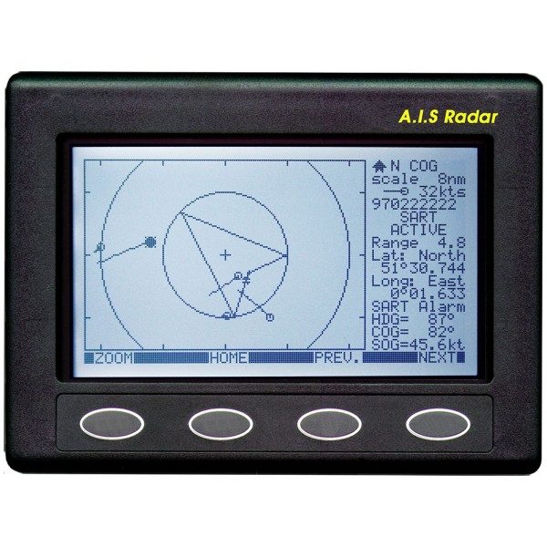 Récepteur AIS SART NASA avec écran