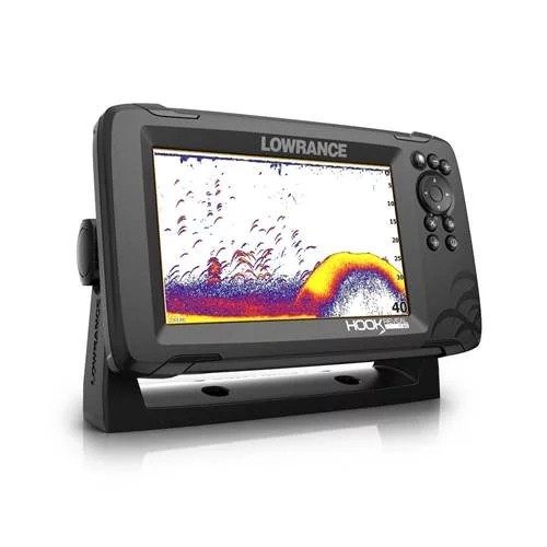 Sondeur GPS Lowrance Hook Reveal 7 CHIRP HDI + Sonde 50/200/455/800 KHz