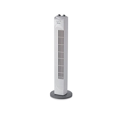 Ventilateur Ariete freshair Ventilateur à colonne, 3 vitesses, fonction oscillation, 45 W, Plastique, blanc