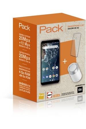 Smartphone XIAOMI PACK A2 + ENCEINTE BT