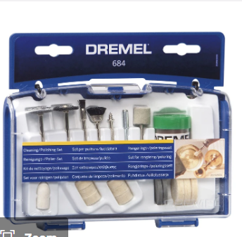 Kit de 20 accessoires pour nettoyer et polir, DREMEL