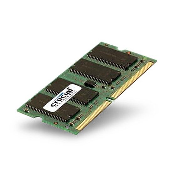 Crucial 2 Go (1 x 2 Go) DDR3L 1600 MHz CL11 DR SO-DIMM RAM PC Portable, DDR3, 2 Go, 1600 MHz – PC12800, 11, 1.35/1.50 Volts, CT25664BF160B