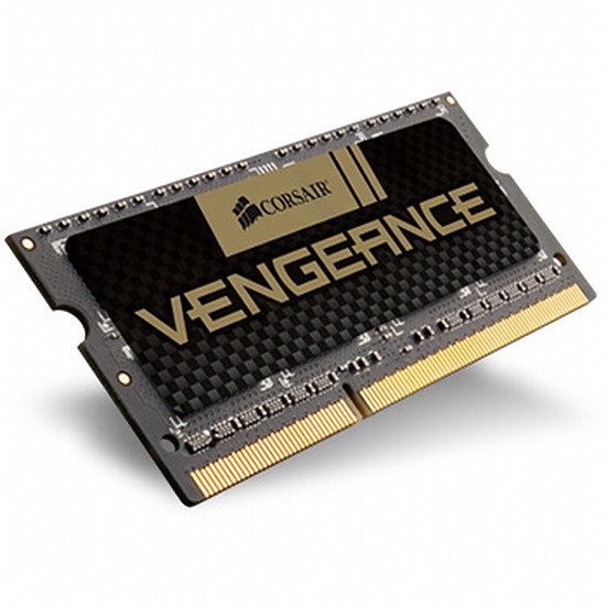 Corsair VENGEANCE SO-DIMM DDR3 8 Go 1600 MHz CAS 10 RAM PC Portable, DDR3, 8 Go, 1600 MHz – PC12800, 10-10-10-27, 1,50 Volts, CMSX8GX3M1A1600C10