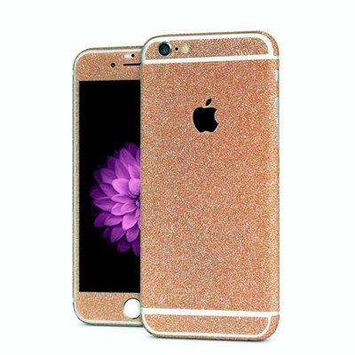 Sticker Autocollant IPHONE 5/5S Integral Bling Paillettes Strass Diamant Avant/Arriere (OR) OEM