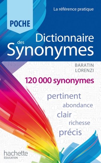 DICTIONNAIRE SYNONYMES POCHE