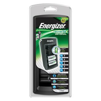 Chargeur pile Energizer universel 4 accus
