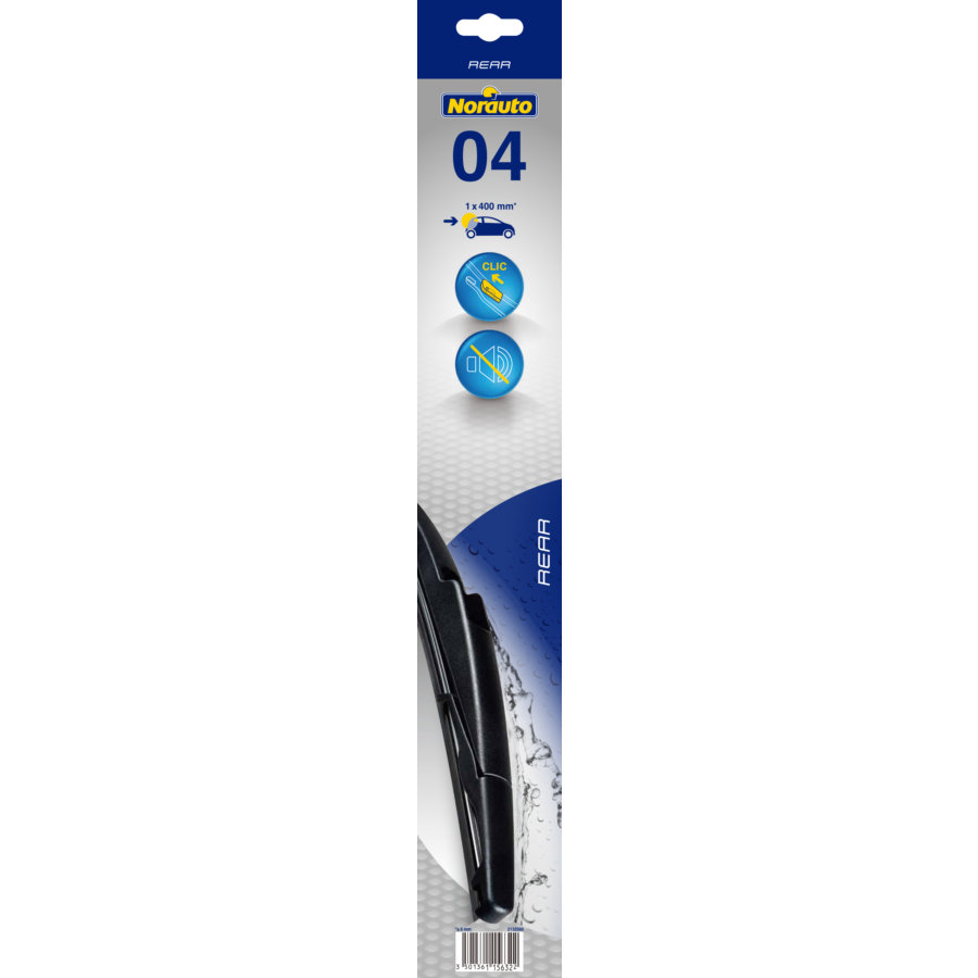 1 balai d’essuie-glace arrière Rear NORAUTO 04 400 mm
