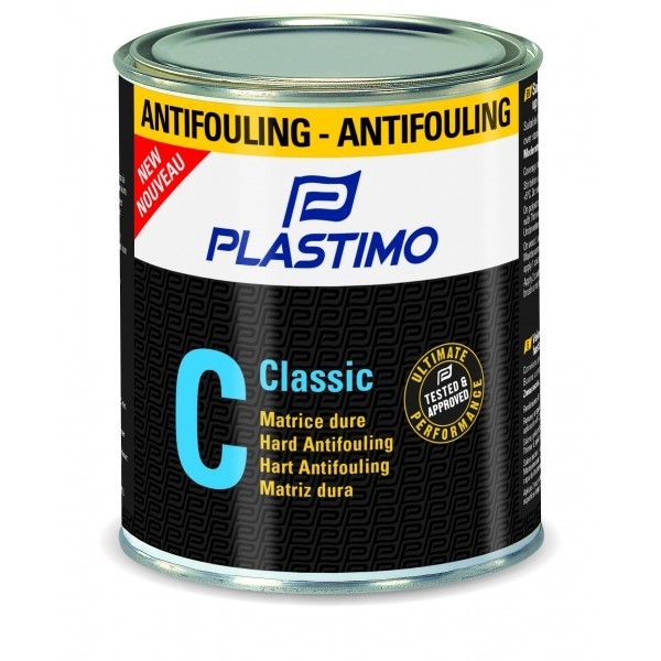 Antifouling Plastimo Classic matrice dure 0,75L rouge