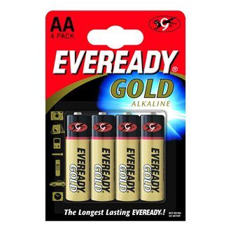 Pile AA – LR6 Energizer Eveready – Blister de 4 piles