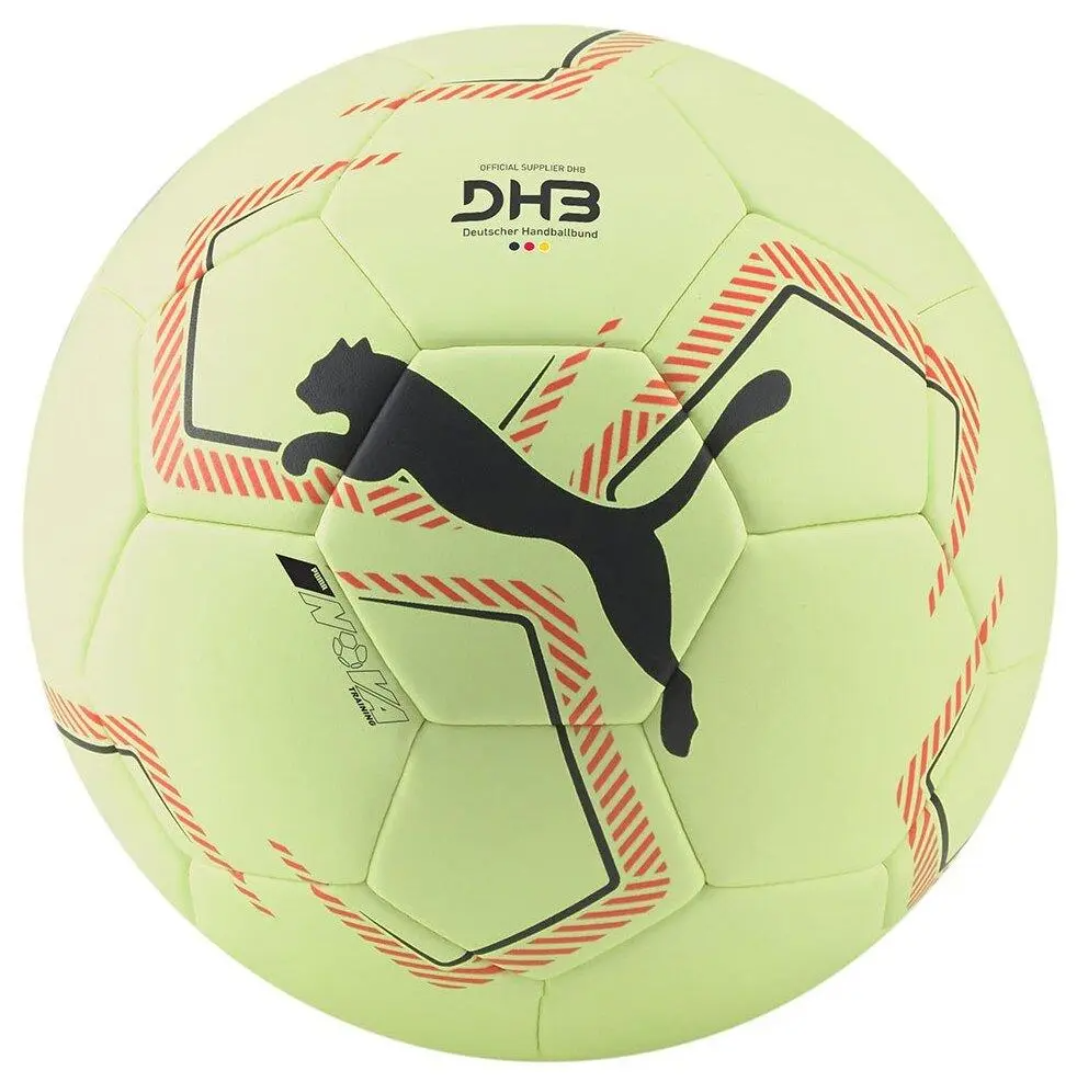 Ballon de Handball Puma Nova DHB T3 Jaune Fluo