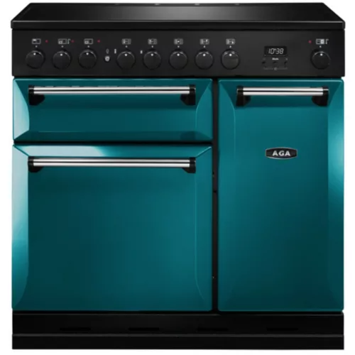 Piano de cuisson induction Aga MASTER CHEF DELUXE 90 SALCOMBE BLUE