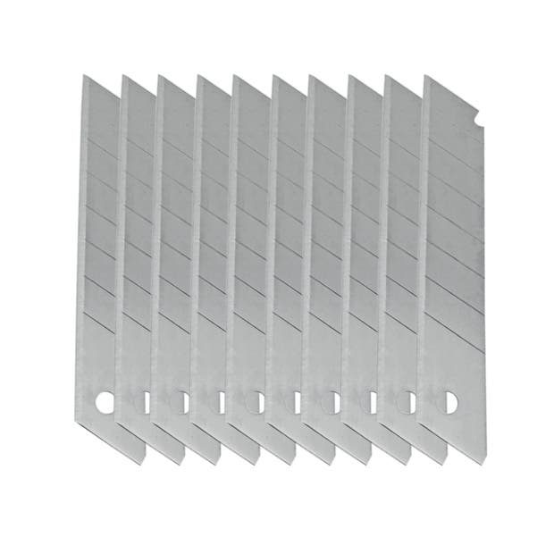 Lot de 10 lames de cutter 18 mm