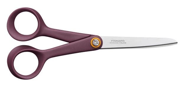 Ciseaux FISKARS Inspiration violet droitiers, 17 cm