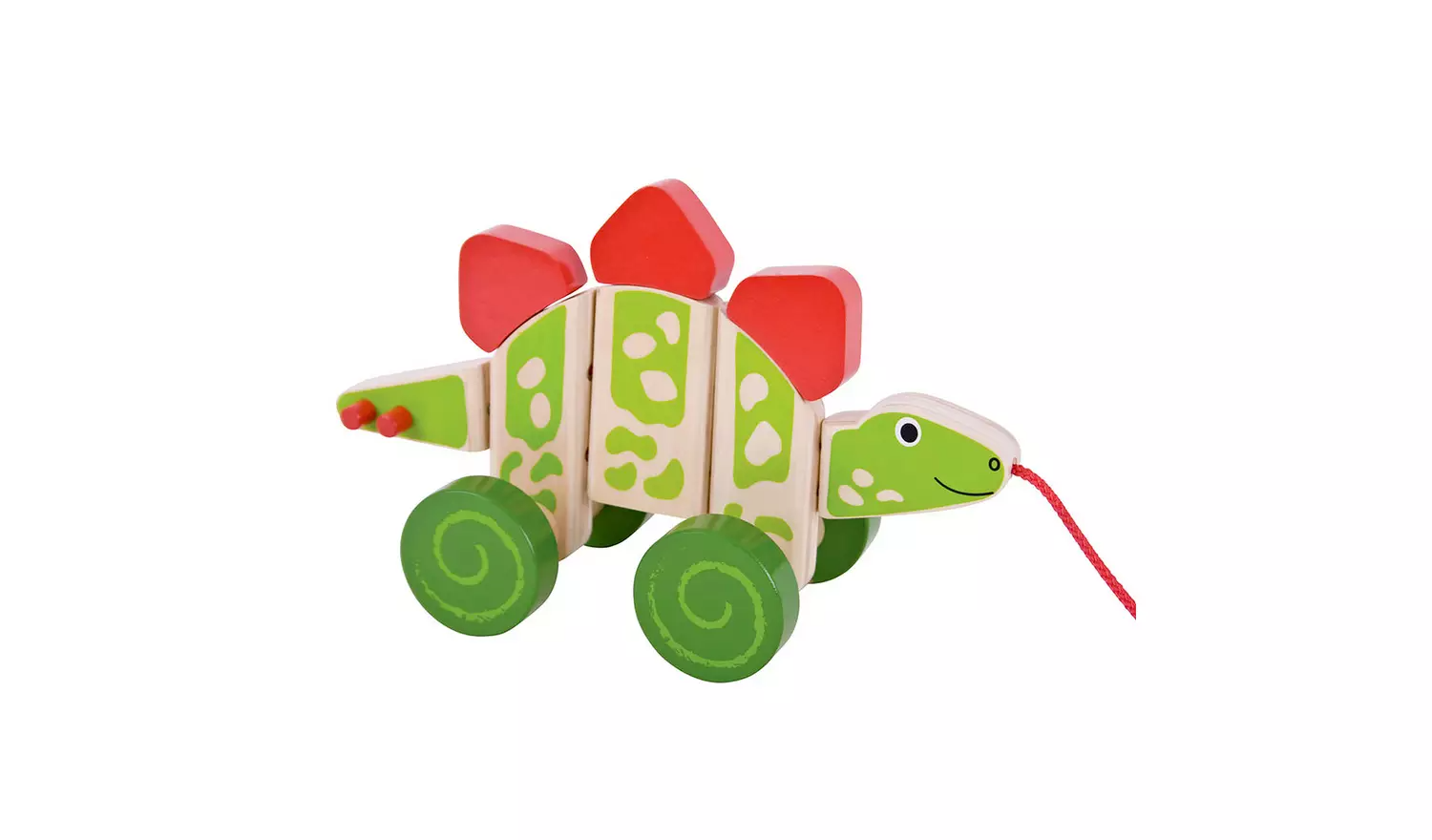 Baby Bigjigs Stegosaurus Pull-along