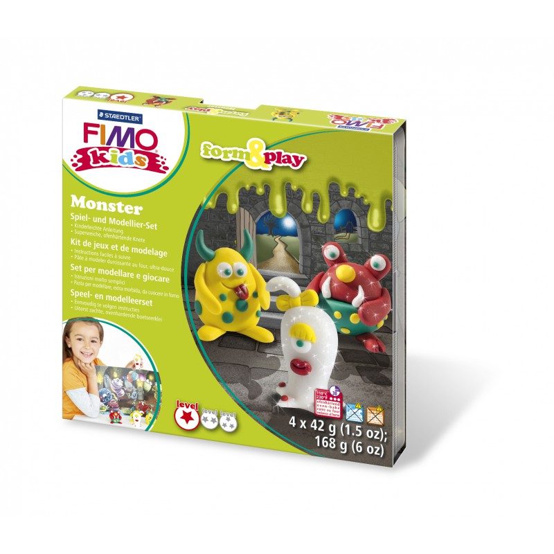 Kit Fimo Kids Monstres – Staedtler