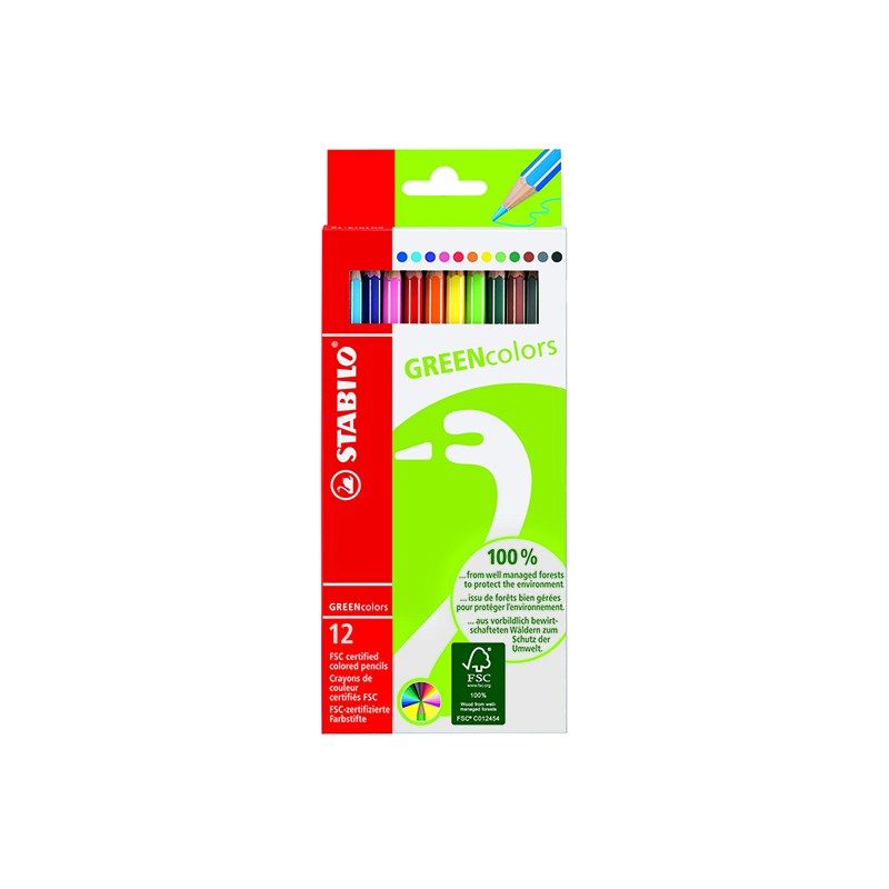Etui de crayons Greencolor – Stabilo