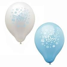 Ballon”It’s a boy” ø 25 cm par 12