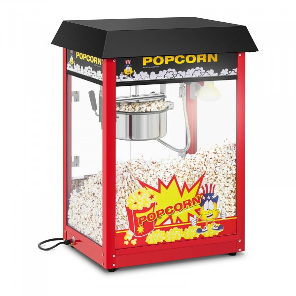 Machine à popcorn – Cycle de préparation de 120 s – Toit noir