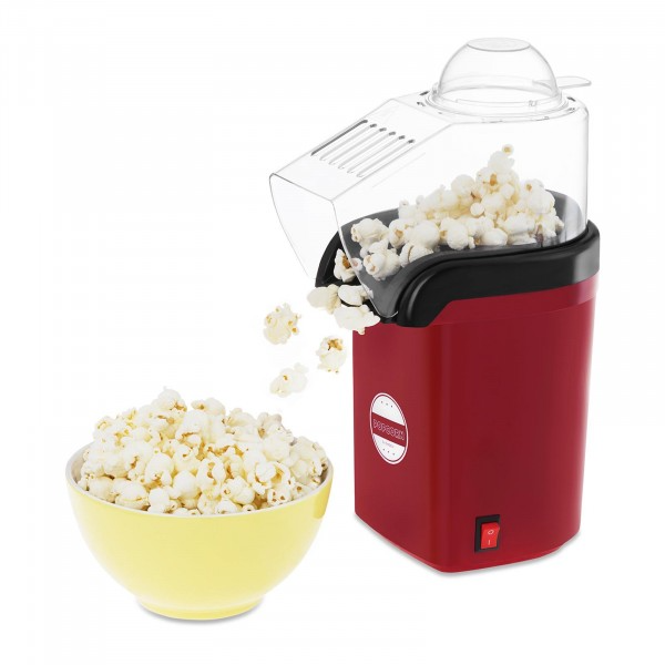 Machine à popcorn à air chaud – Rouge