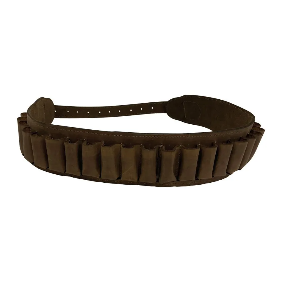 CARTOUCHIERE CAL 12 CUIR BUFFLE