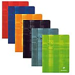 Cahier – Clairefontaine – A4 – 21 x 29,7 cm – Petits carreaux – 96 pages piqué – Coloris assortis