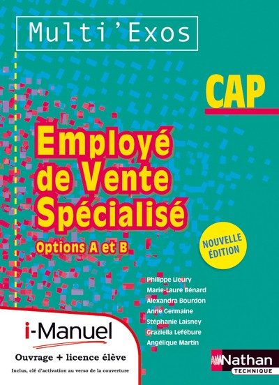 EMPLOYE VENTE SPEC A/B CAP IMANUEL