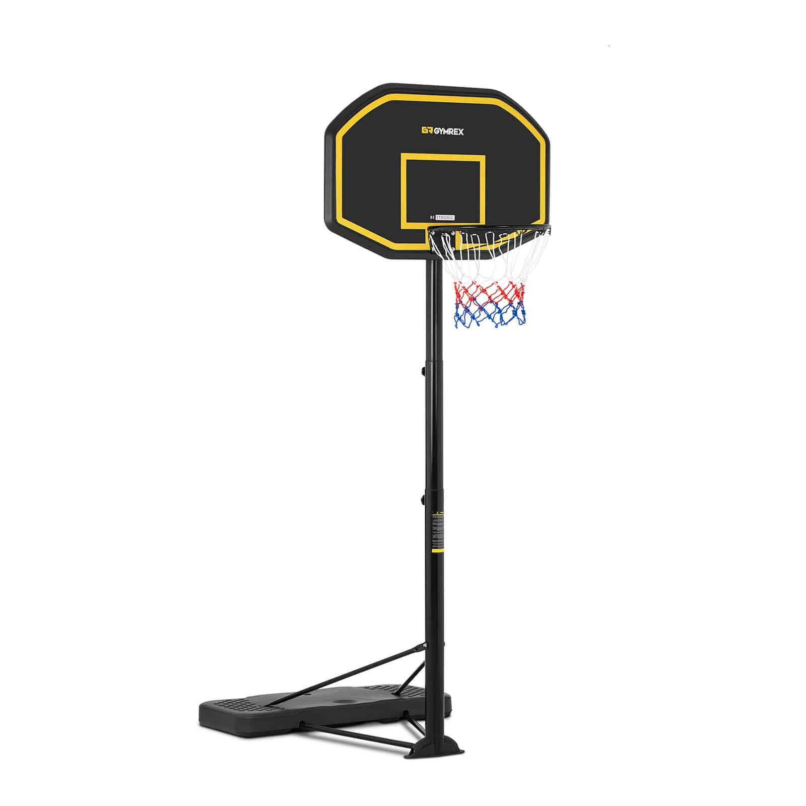 Panier de basketball sur pied – Réglable en hauteur – 200 à 305 cm
