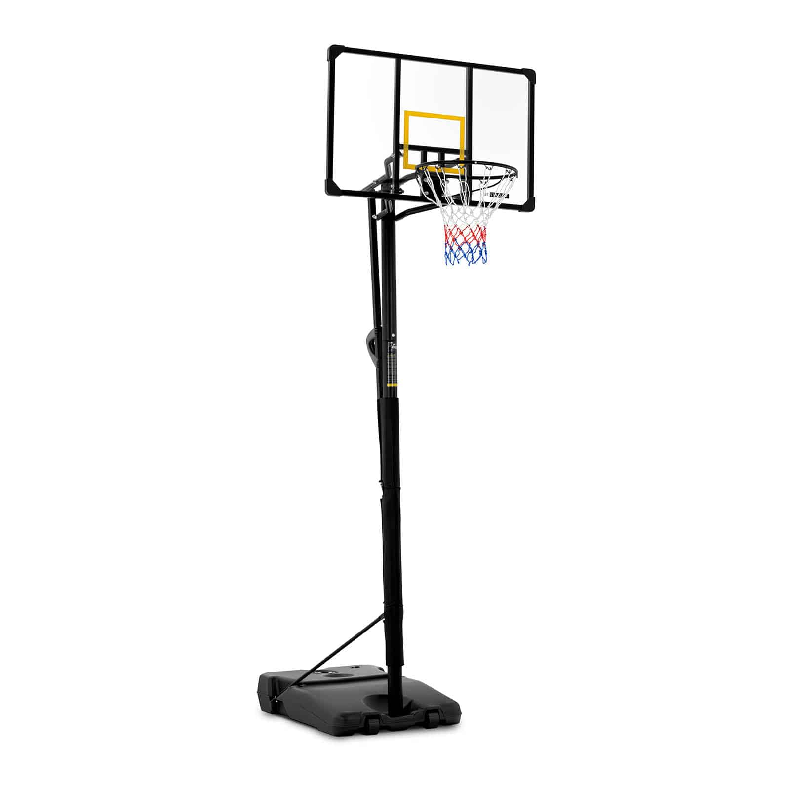 Panier de basketball sur pied – Réglable en hauteur – 230 à 305 cm