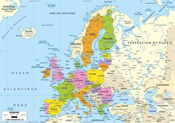 PUZZLE CARTE D’EUROPE