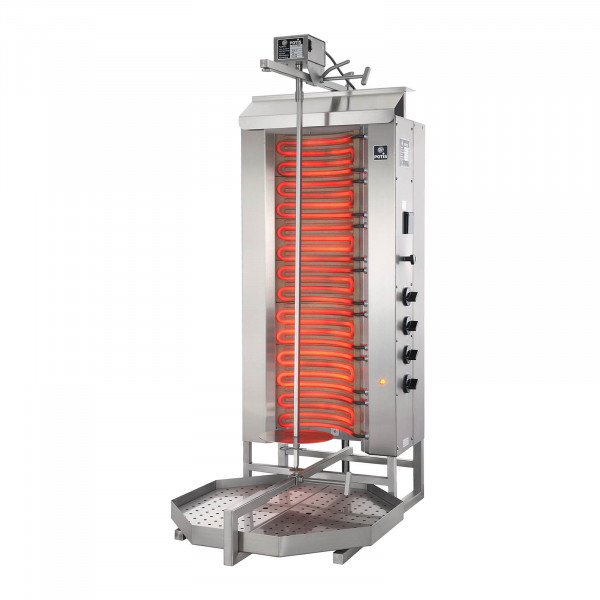 Machine à kebab – 10 500 W – 80 kg de viande max.
