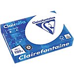 Papier Clairefontaine A4 160 g/m² Blanc Clairalfa – 250 feuilles / Ramette