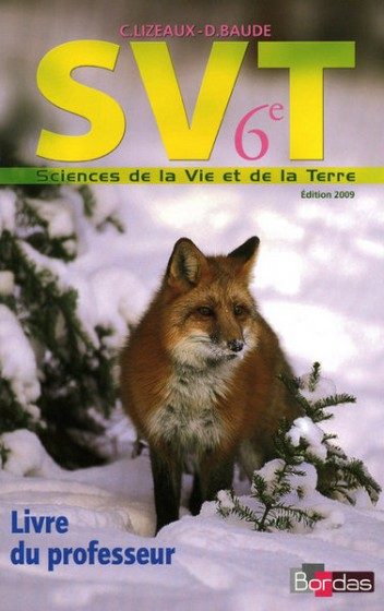 SVT 6E – LIVRE DU PROFESSEUR