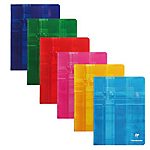 Petit Cahier – Clairefontaine – 170 x 220 mm – Petits carreaux – 96 pages piqué – Coloris assortis