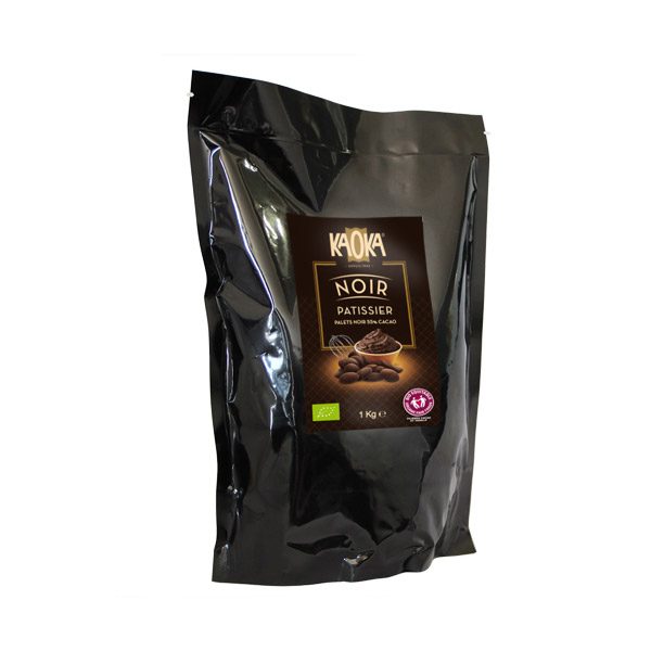 Palet chocolat noir 55% 250 gr