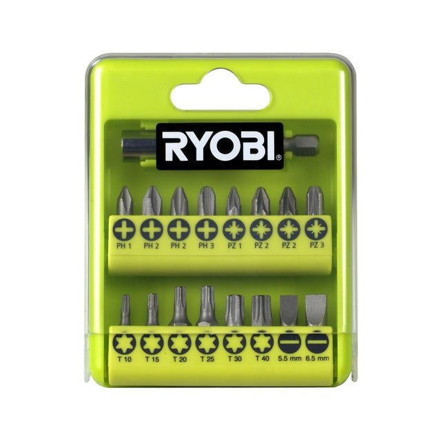 Boite cristal 17 accessoires RYOBI, Rak17sd