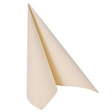 Serviette Collection Royale 40 x 40 champagne par 20