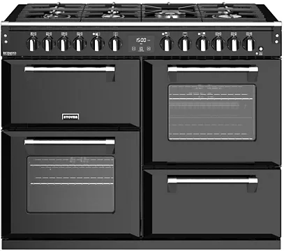 Piano de cuisson gaz Stoves RICHMOND DELUXE 110 DFT NOIR
