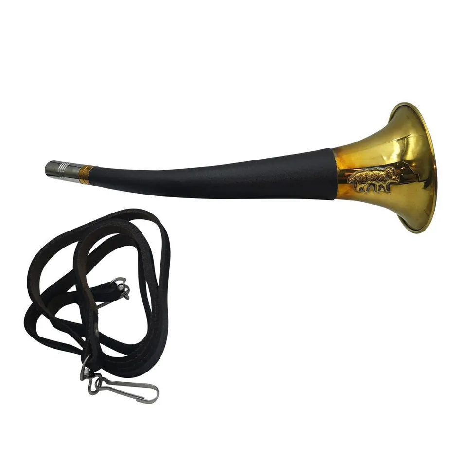 CORNE RONDE GAINEE 30CM + SAUTOIR